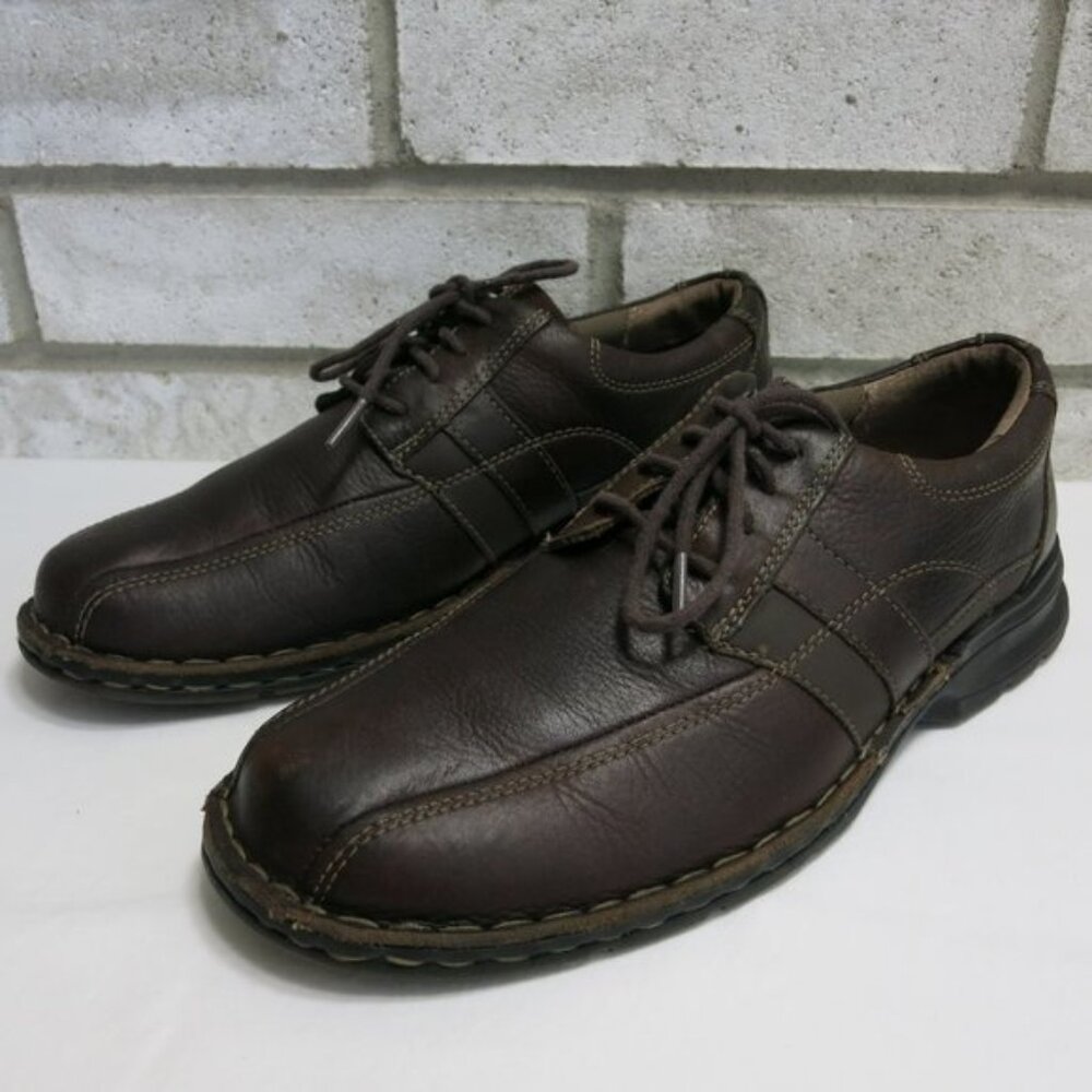 Clarks Oil Tanned Leather Casual Dress Men's Oxfords Casual Footwear Sz 8 M